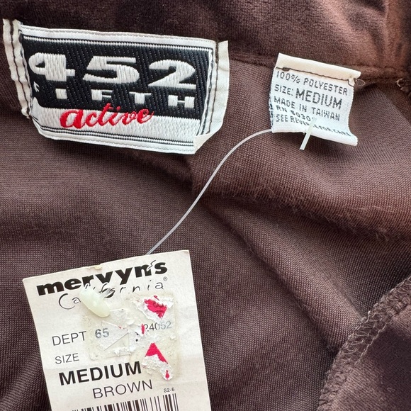 NWT Vintage 452 Fifth Velour Jacket Size Medium - Picture 3 of 4